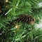 Northlight; Northlight 7.5ft. Pre-Lit Green Medium Pine Artificial Christmas Tree, Clear Lights; Category:Shop All Christmas Trees; Image:4